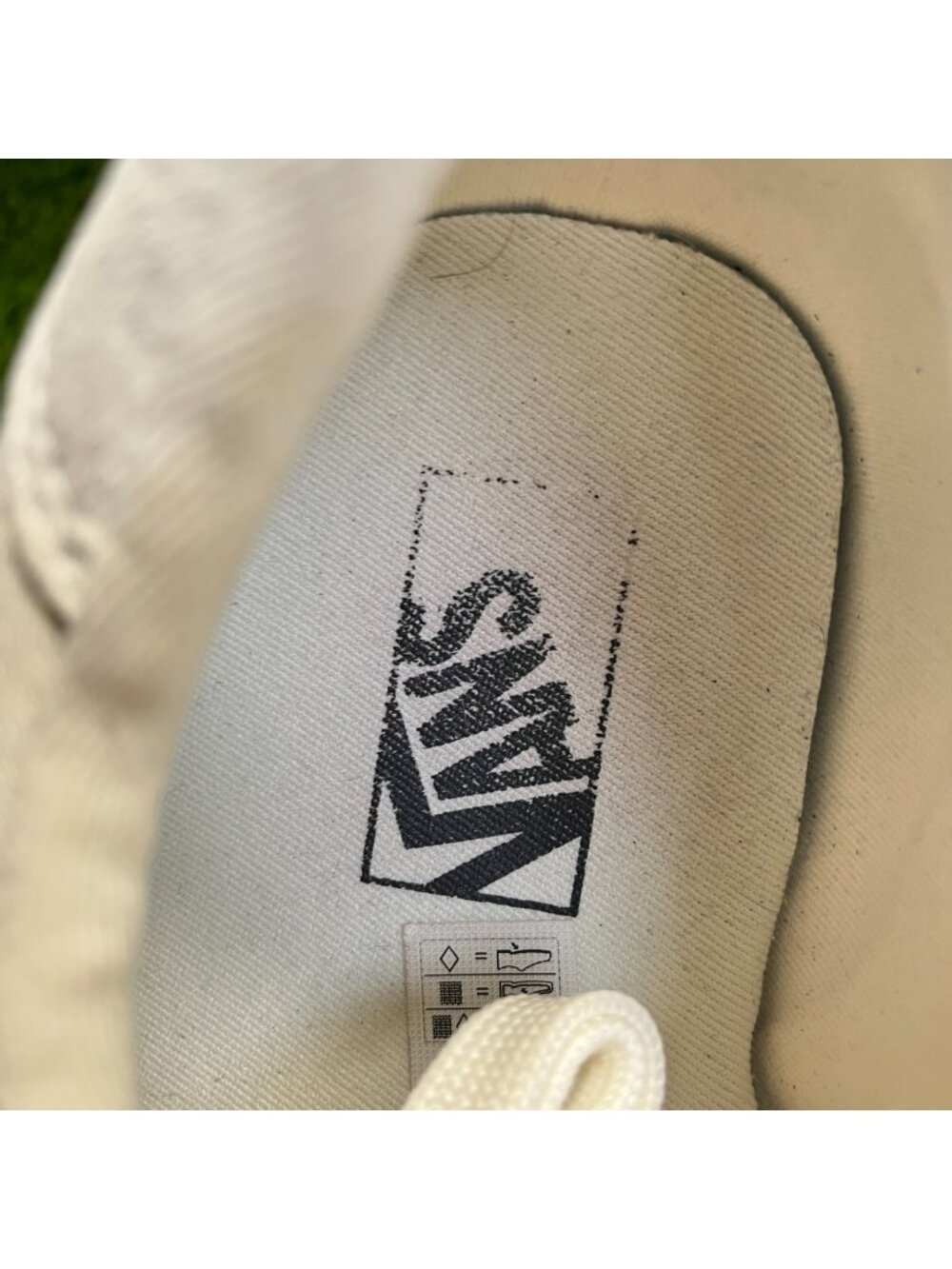 Vans Brooklyn LS Mens Size 13 Beige Black Athletic Skateboard Shoes Sneakers